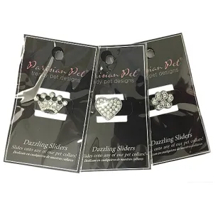 10 mm Slide Charms w/card 5/pk