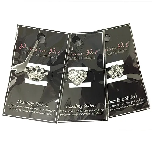 10 mm Slide Charms w/card 5/pk