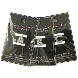 10 mm Slide Letters A-Z w/ card (5/pk)