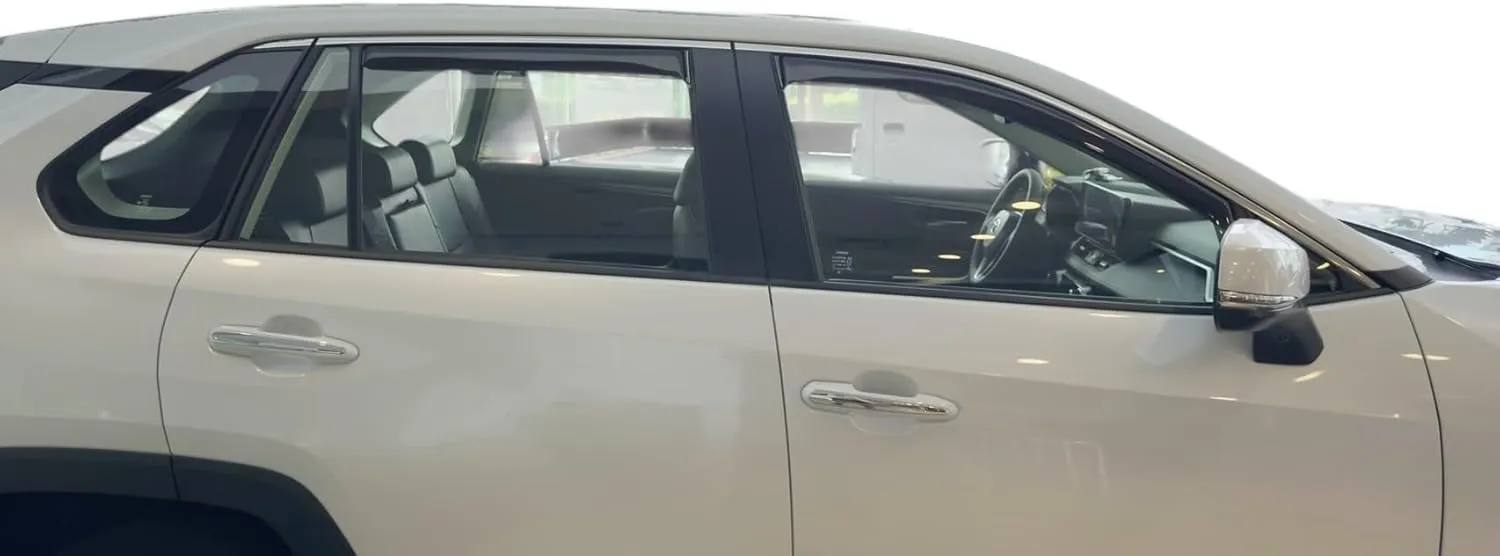 2019-2025 in-Channel Rain Guards Side Window Visor Deflectors for Toyota Toyota Rav4 SE XSE LE XLE Adventure Limited Hybrid 2020 2021 2022 2023 2024