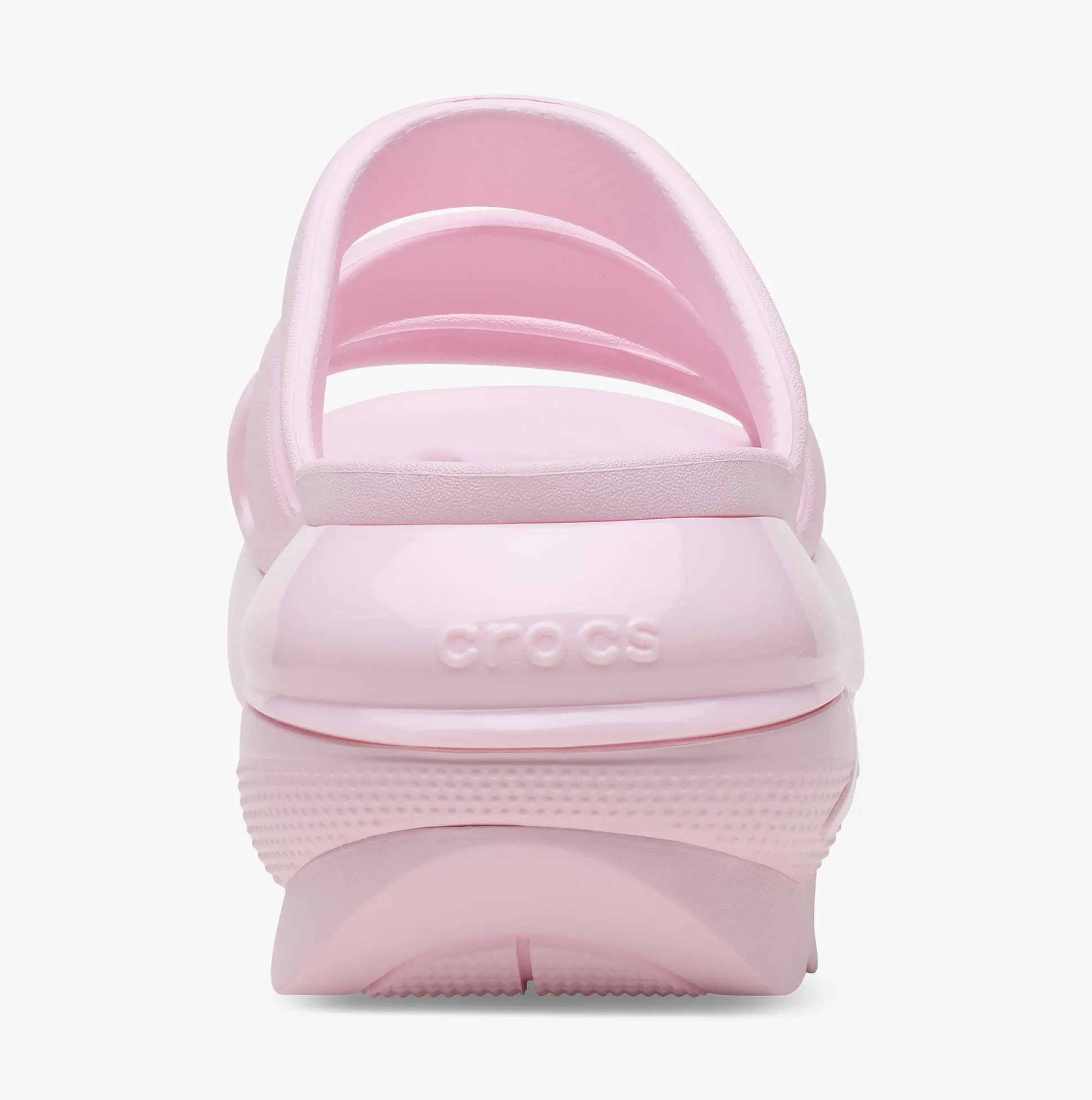 209842-6ZW MEGA CRUSH TRIPLE STRAP Womens Sliders Pink Milk