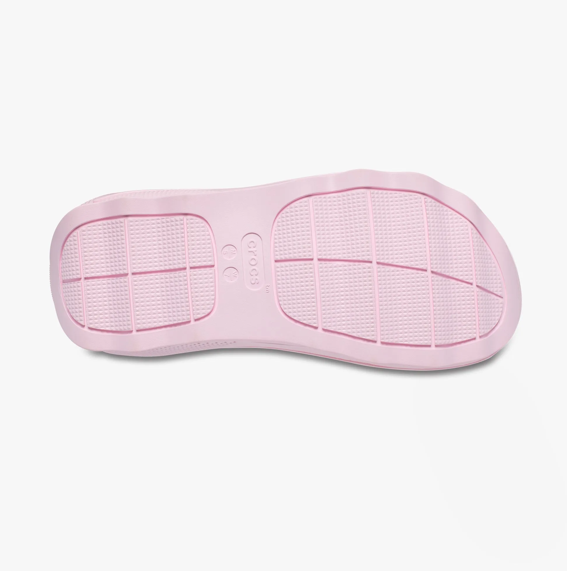 209842-6ZW MEGA CRUSH TRIPLE STRAP Womens Sliders Pink Milk