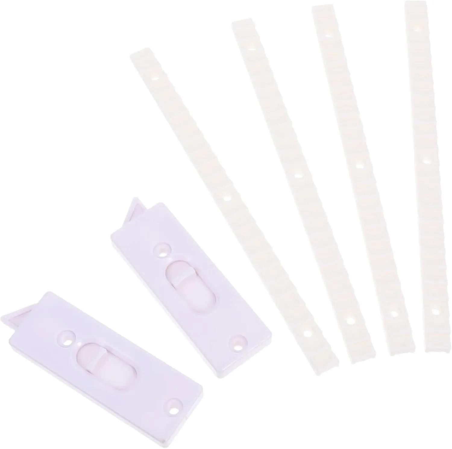2pcs Folding Window Lift Vinyl Window Locks Window Handle Crank Window Repair Part Storm Window Clips Window Screen Repair Kits Window Tilt Latch Replacement Slide Window Abs White
