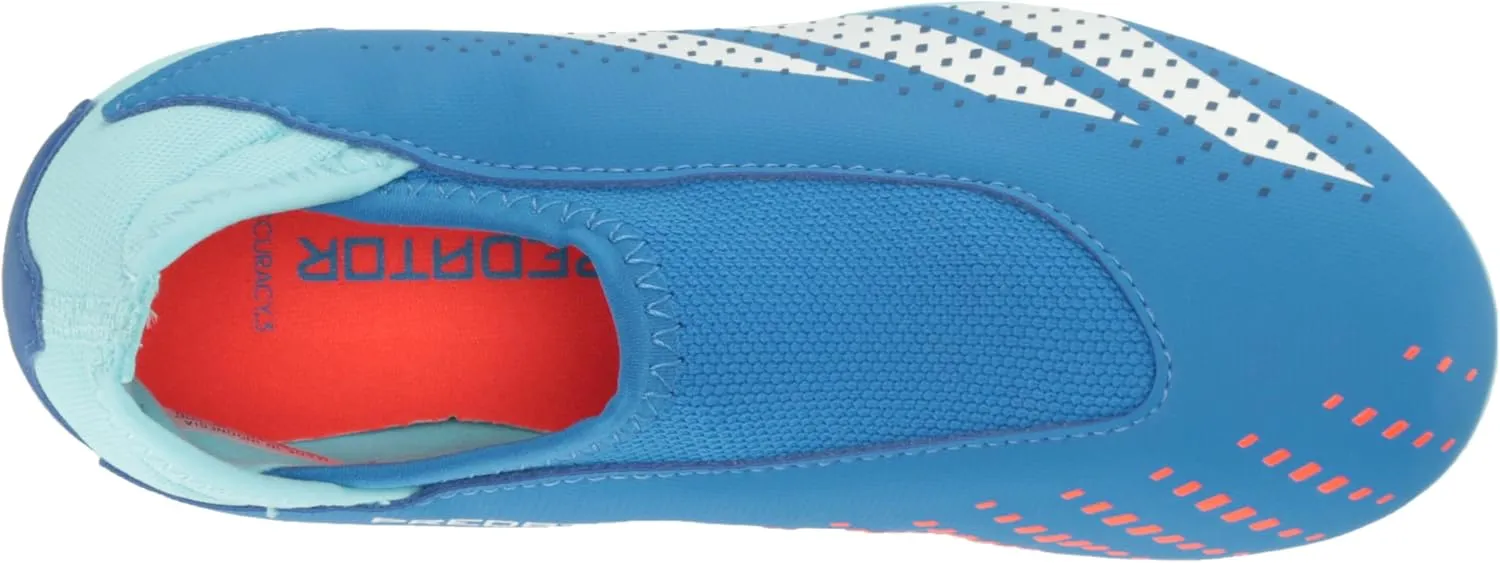adidas Unisex-Child Accuracy.3 Predator Laceless Firm Ground Sneaker