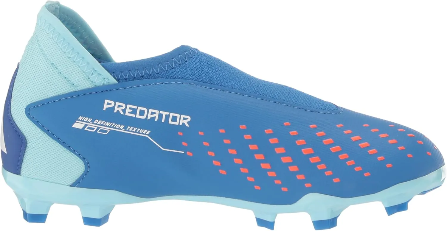 adidas Unisex-Child Accuracy.3 Predator Laceless Firm Ground Sneaker
