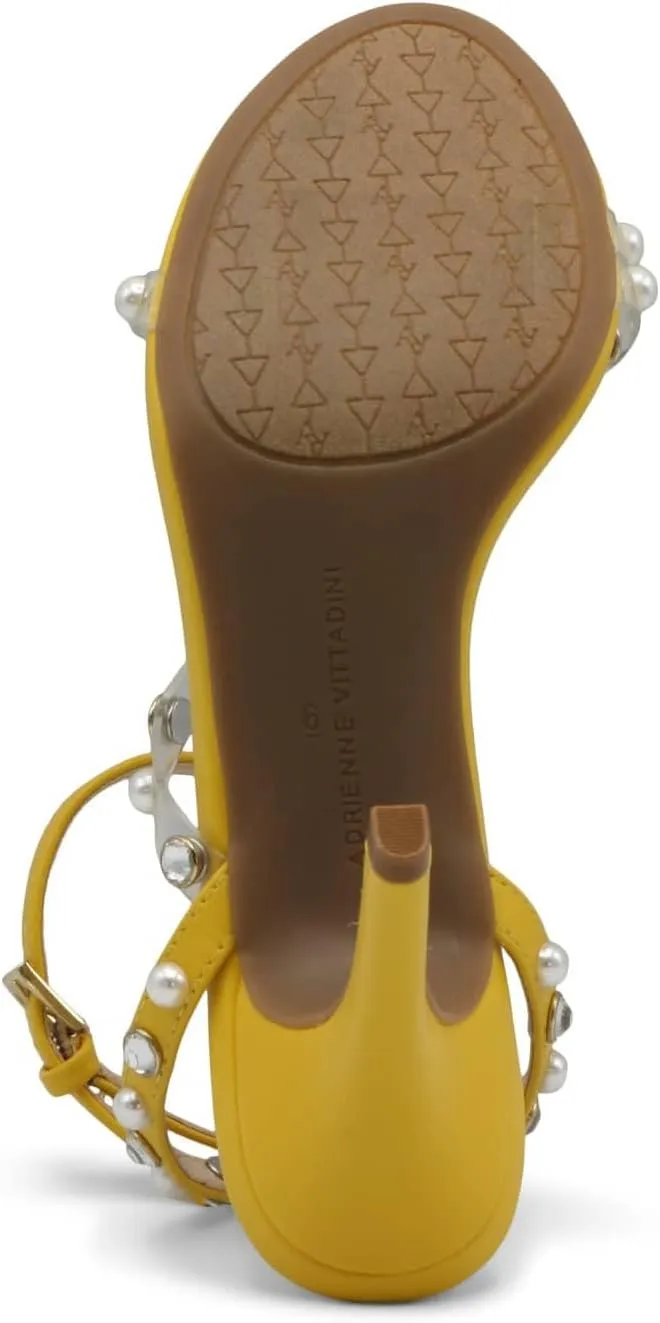 Adrienne Vittadini Women's Glow 2 Heeled Sandal