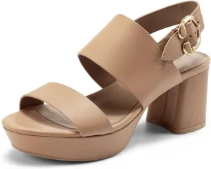 Aerosoles Women's Camera Platform Heeled Sandal