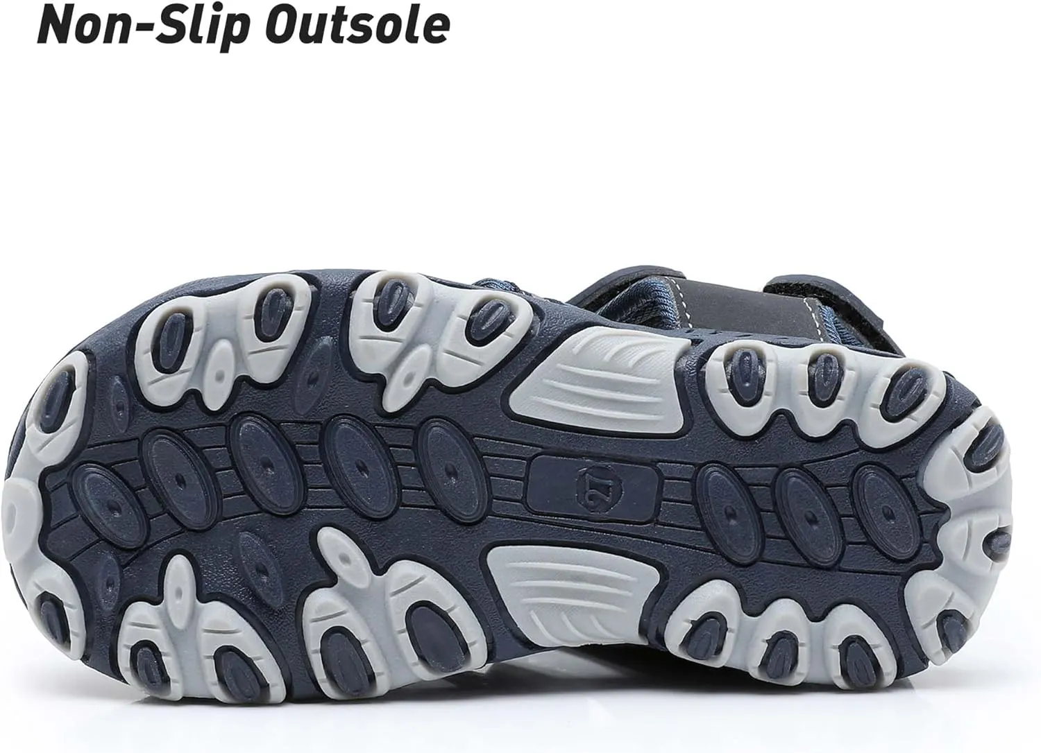 Ahannie Boys Girls Outdoor Sport Sandals,Kids Closed Toe Beach Sandals, Toddler Summer Shoes