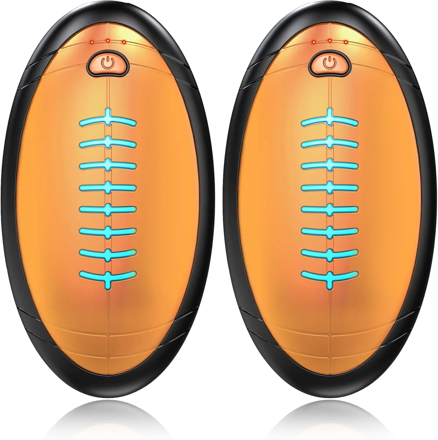 AI Hand Warmers Rechargeable 2 Pack, AI Smart Chip Temperature Control Pocket Size Heater Electric Hand Warmer, Quick Charge Portable Hand Warmer Gift for Outdoor Golf Hunting Camping Men Women Kids