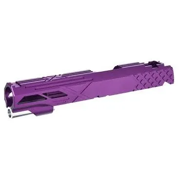 Airsoft Masterpiece Hi-Capa 5.1 / 1911 Custom “X” Standard Slide, Purple