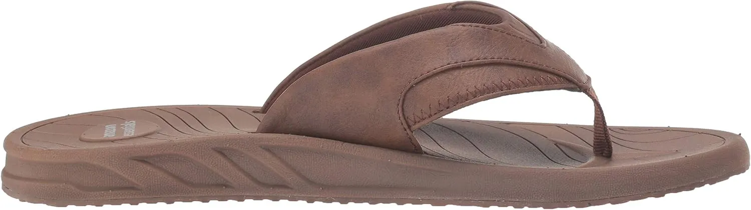 Amazon Essentials Men's Slip-on Flip Flop Comfort Sandals, Casual