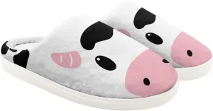 Animal Cotton Slippers for Kid Slip-On Slippers Fluffy Cozy Anti-Skid Outdoor Soft Plush Home Slipper for Kids