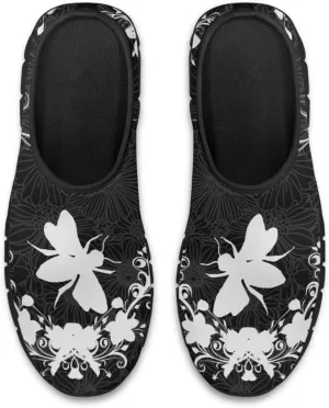 Animals Print Slip On Shoes for Women Low Cut Casual Lightweight Breathable Non Slip Mesh Shoes