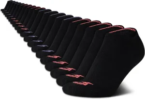 Avia Women's No Show Socks - 20 Pack Soft Cushioned Athletic Low Cut Ankle Socks for Women -Breathable Women's No Show Socks