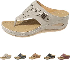 Avylays Orthopedic Sandals,Breathable Mesh Hollow Sports Sandals,Orthopedic Flip-Flops Summer Casual Sandals