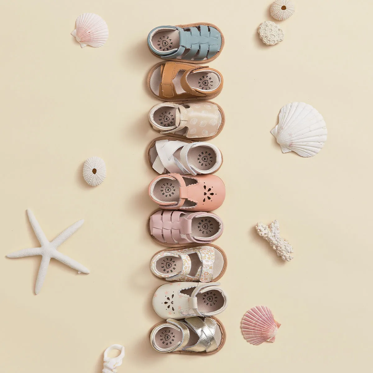 Baby Wilder Sandals (Coral)