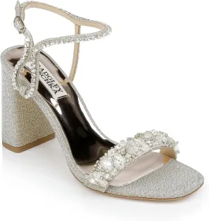 Badgley Mischka Women's Tanisha Block Heel Sandal Heeled