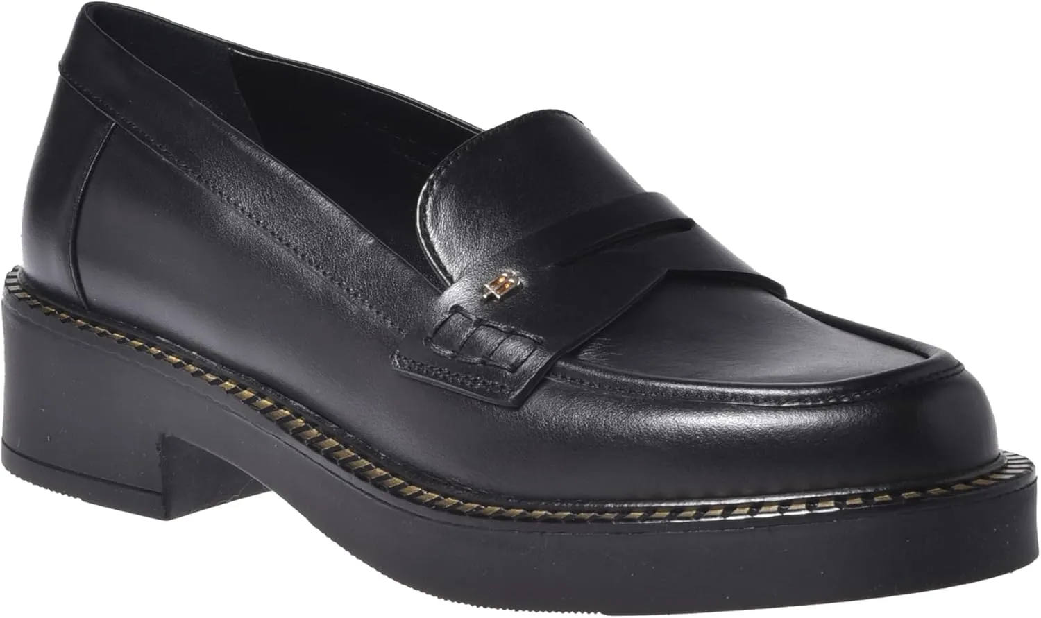Baldinini Women's Footwear Leather Upper Rubber Bottom Boat Shoe