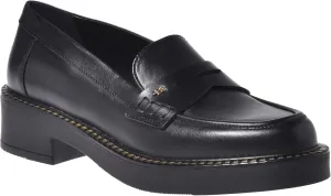 Baldinini Women's Footwear Leather Upper Rubber Bottom Boat Shoe