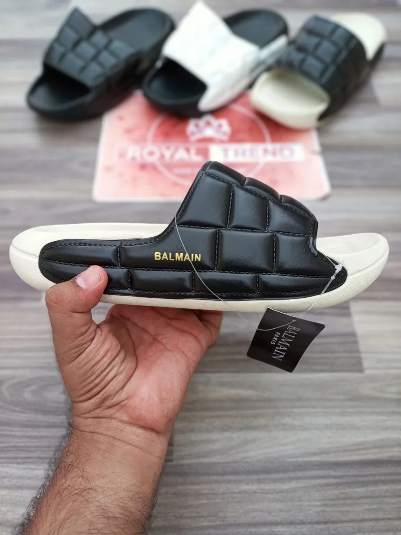 Balmain Slide Box Beige Black – Royal Trend Pakistan