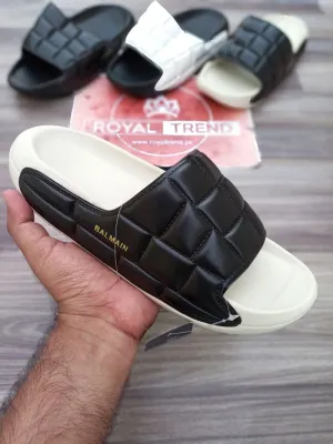 Balmain Slide Box Beige Black – Royal Trend Pakistan