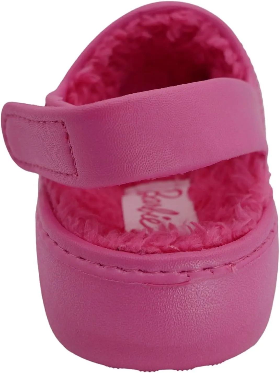 Barbie Toddler Girls' Faux Fur Lined Clogs with Adjustable Strap – Comfortable, Cozy, and Stylish Slip-On Shoes