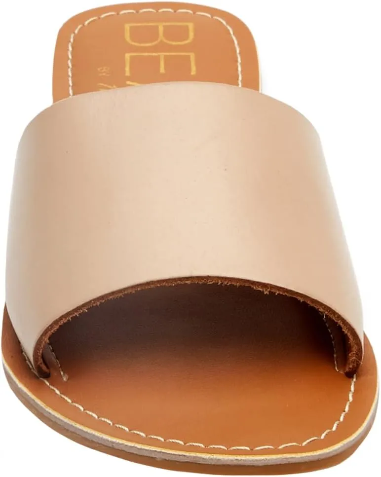 BEACH by Matisse Womens Cabana Slide Casual Sandals Casual - White