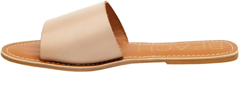 BEACH by Matisse Womens Cabana Slide Casual Sandals Casual - White