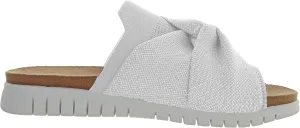 Bernie Mev Women's Twist Sandal with Bow Embellishment