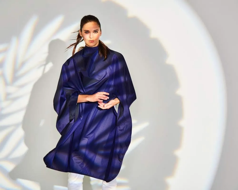 Betty Dain Hands-Free All-Purpose Bleach Proof Cape, 45" W x 58" L, Chemical, Color, Waterproof Polyester, Machine Washable