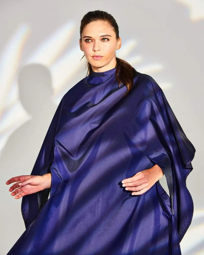 Betty Dain Hands-Free All-Purpose Bleach Proof Cape, 45" W x 58" L, Chemical, Color, Waterproof Polyester, Machine Washable