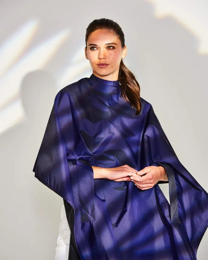 Betty Dain Hands-Free All-Purpose Bleach Proof Cape, 45" W x 58" L, Chemical, Color, Waterproof Polyester, Machine Washable