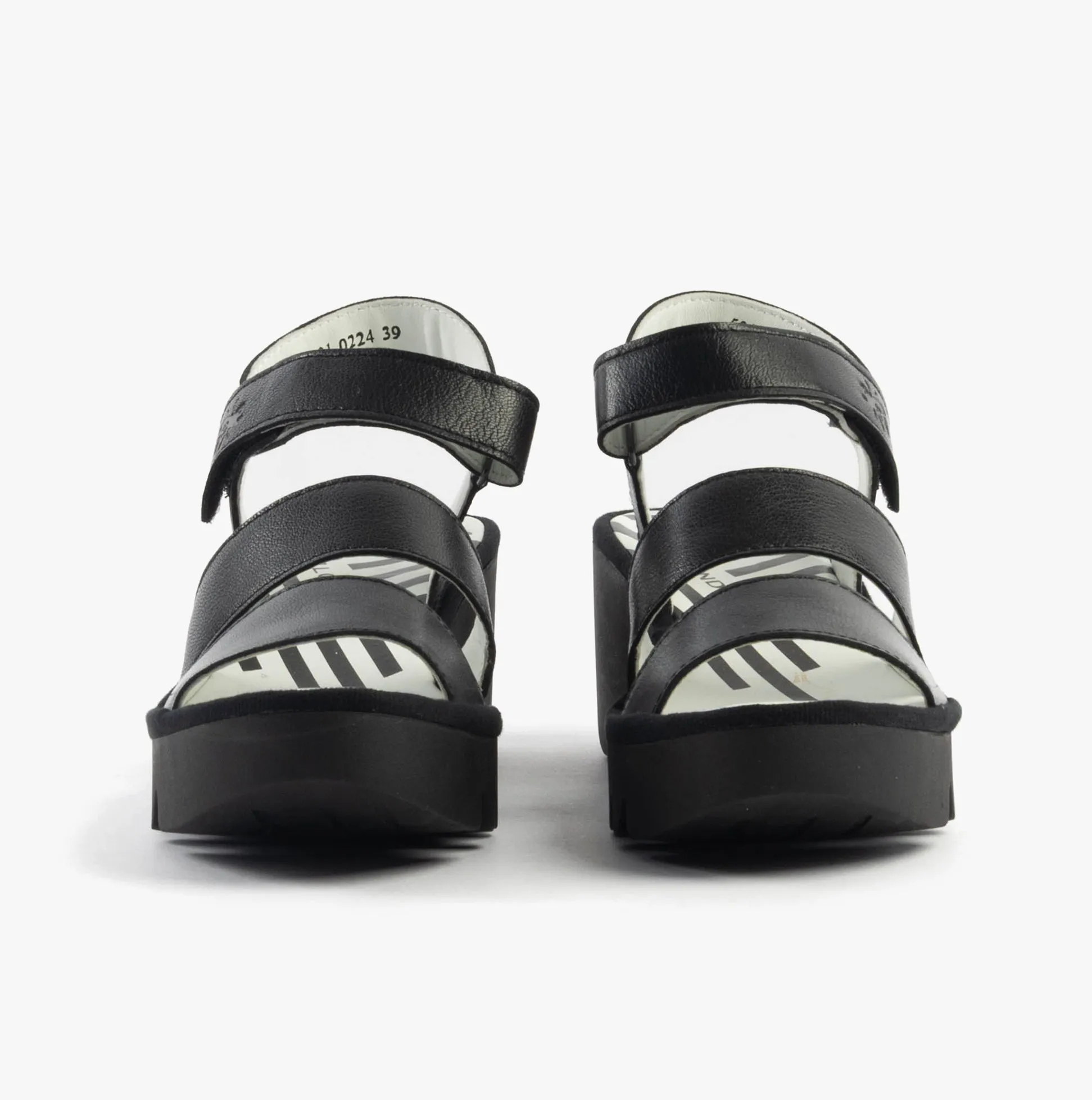 BEXY575FLY Womens Sandals Black