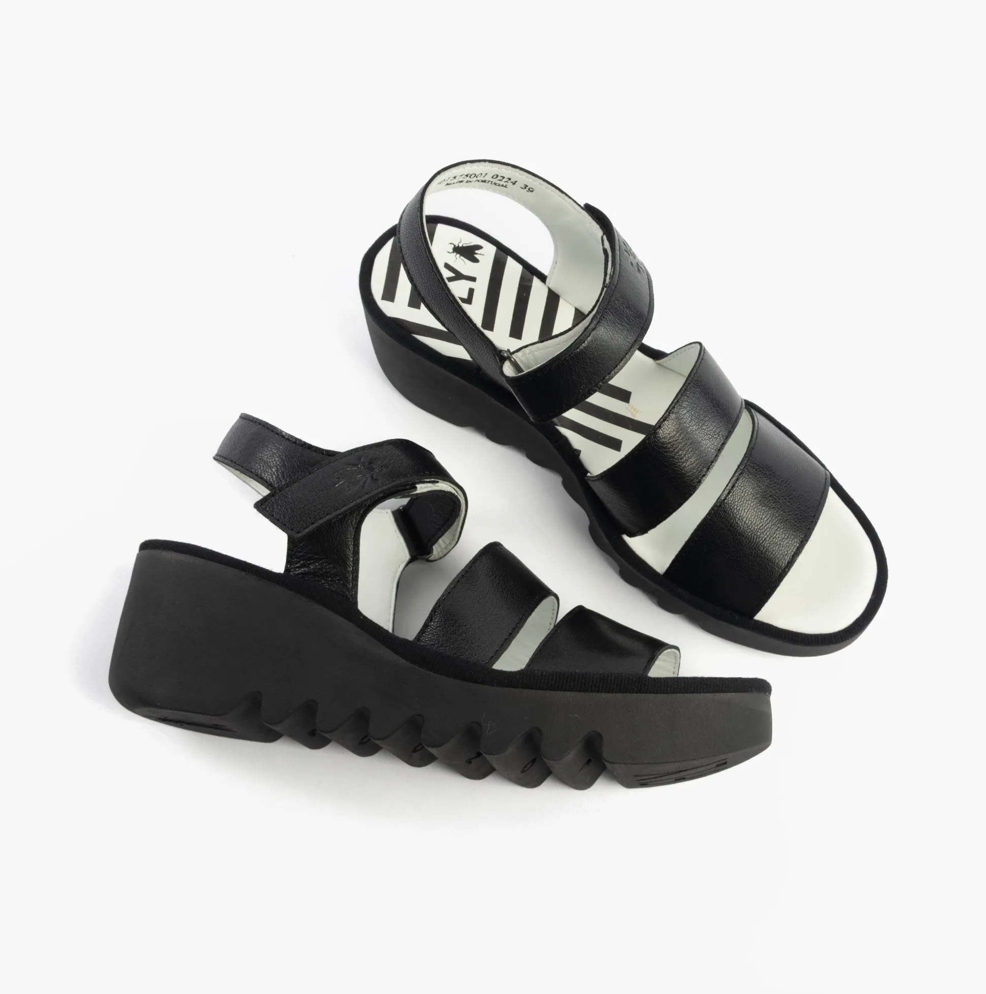 BEXY575FLY Womens Sandals Black
