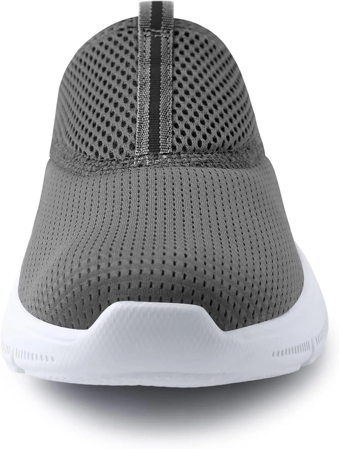 Bigwow Men's Slippers Breathable Mesh Slip On Non-Slip Slides with Memory Foam Casual House Slippers Soft Comfy Lightweight Indoor Outdoor Shoes for Men