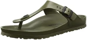 Birkenstock Unisex Gizeh Essentials EVA Sandal Khaki 36 R EU