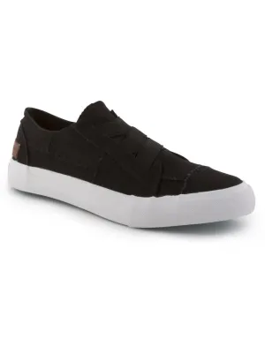 Blowfish Malibu High-quality Color Sneaker Canvas On Washed Slip Toe Marley Black Fast international shipping Rounded