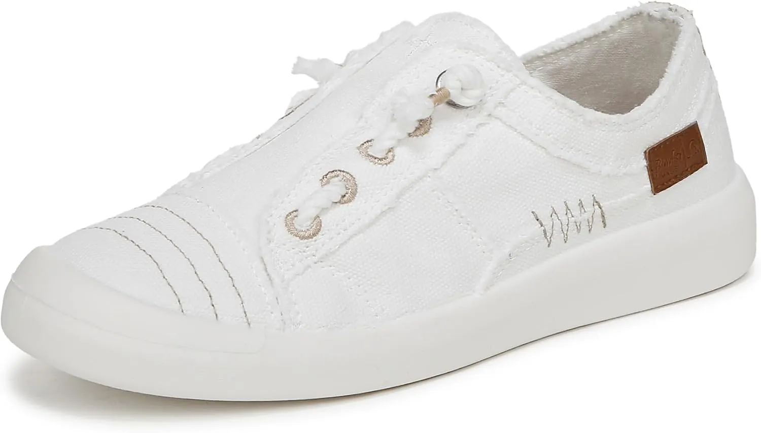 Blowfish Malibu Womens Beachside Sneaker White 6.5 M