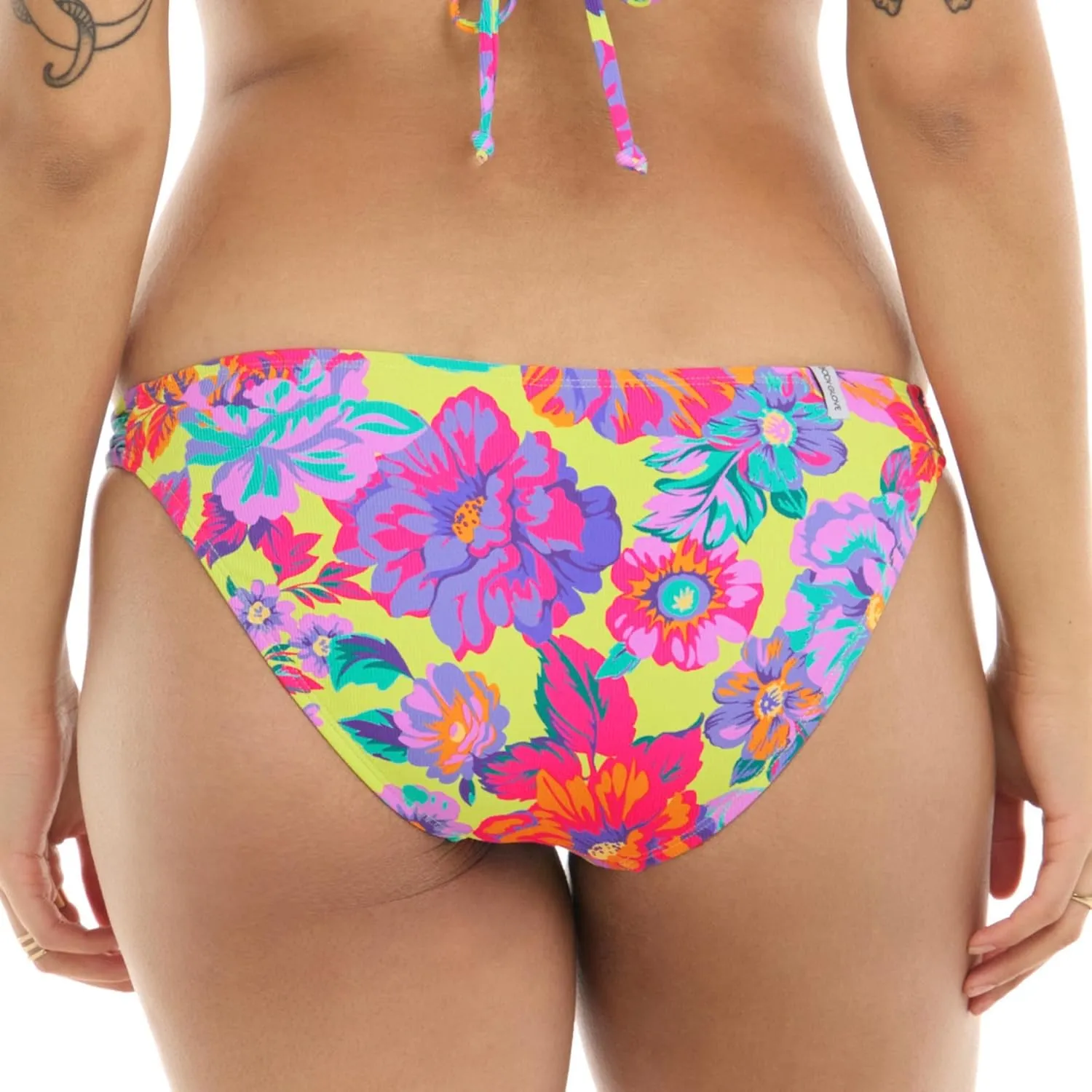 Body Glove Women's Surf Rider Fuller Coverage Bikini Bottom Swimsuit with Clean Finish Front
