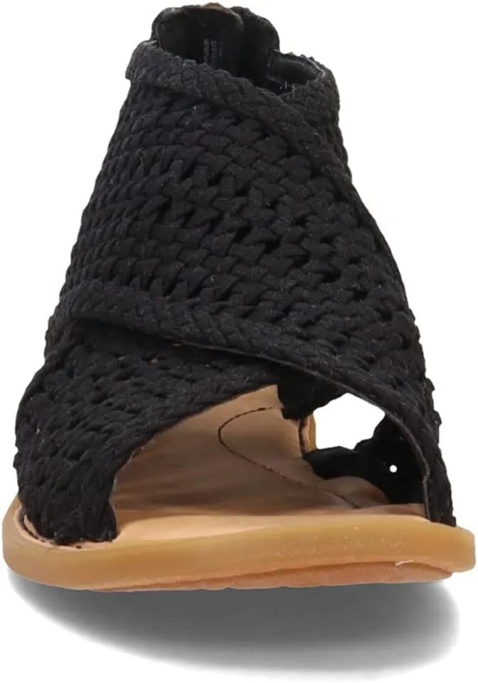 BORN Women's Comfortable IWA Macram Leather Sandal
