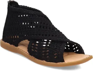 BORN Women's Comfortable IWA Macram Leather Sandal