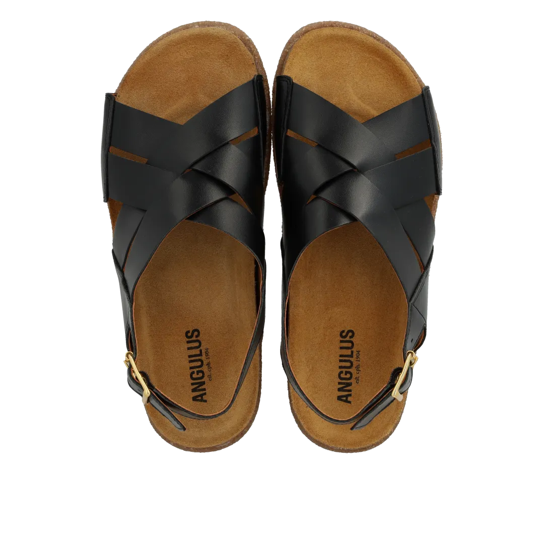 Braided footbed sandal