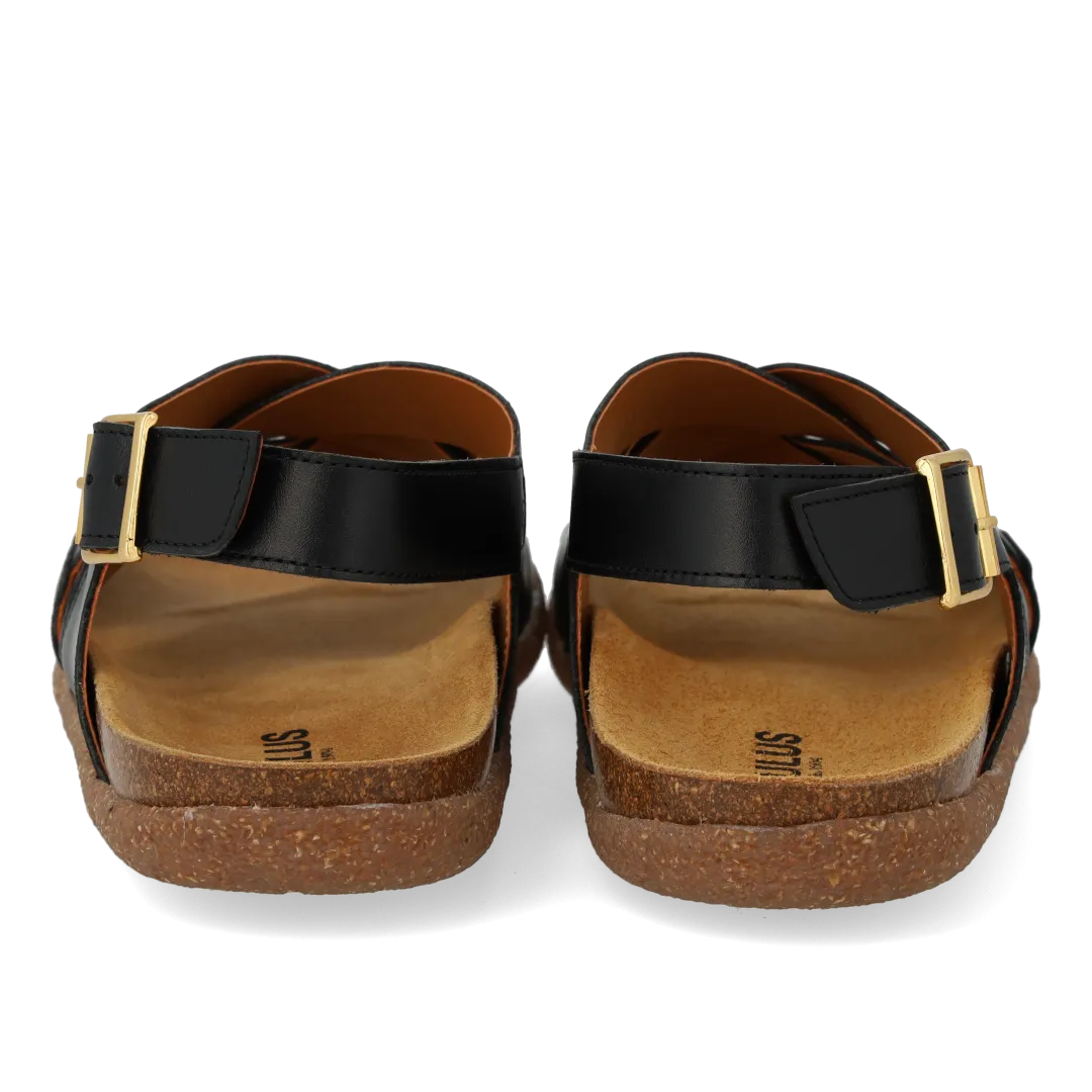 Braided footbed sandal