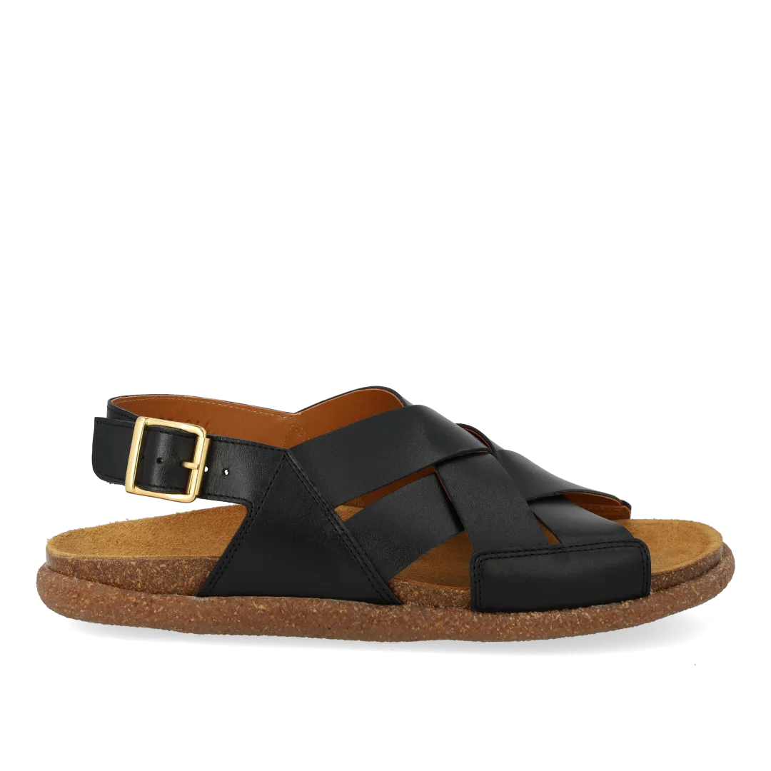 Braided footbed sandal
