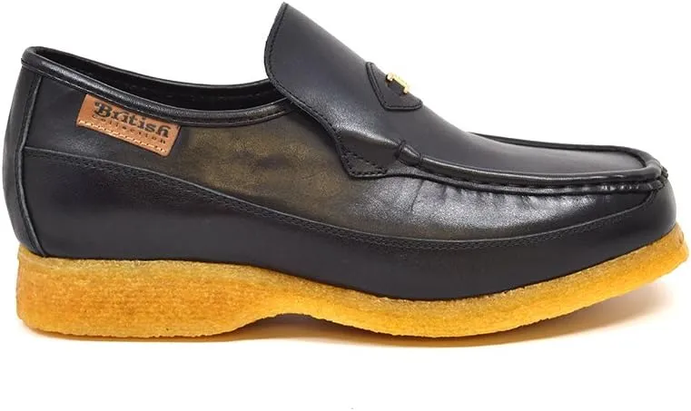 British Collection Power 1 Leather Slip On Shoes [777-20 - 777-24]