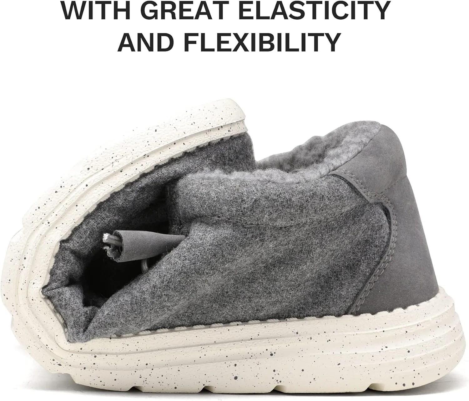 Bruno Marc Men's Slip-on Faux Fur Lined Loafers Casual Shoes