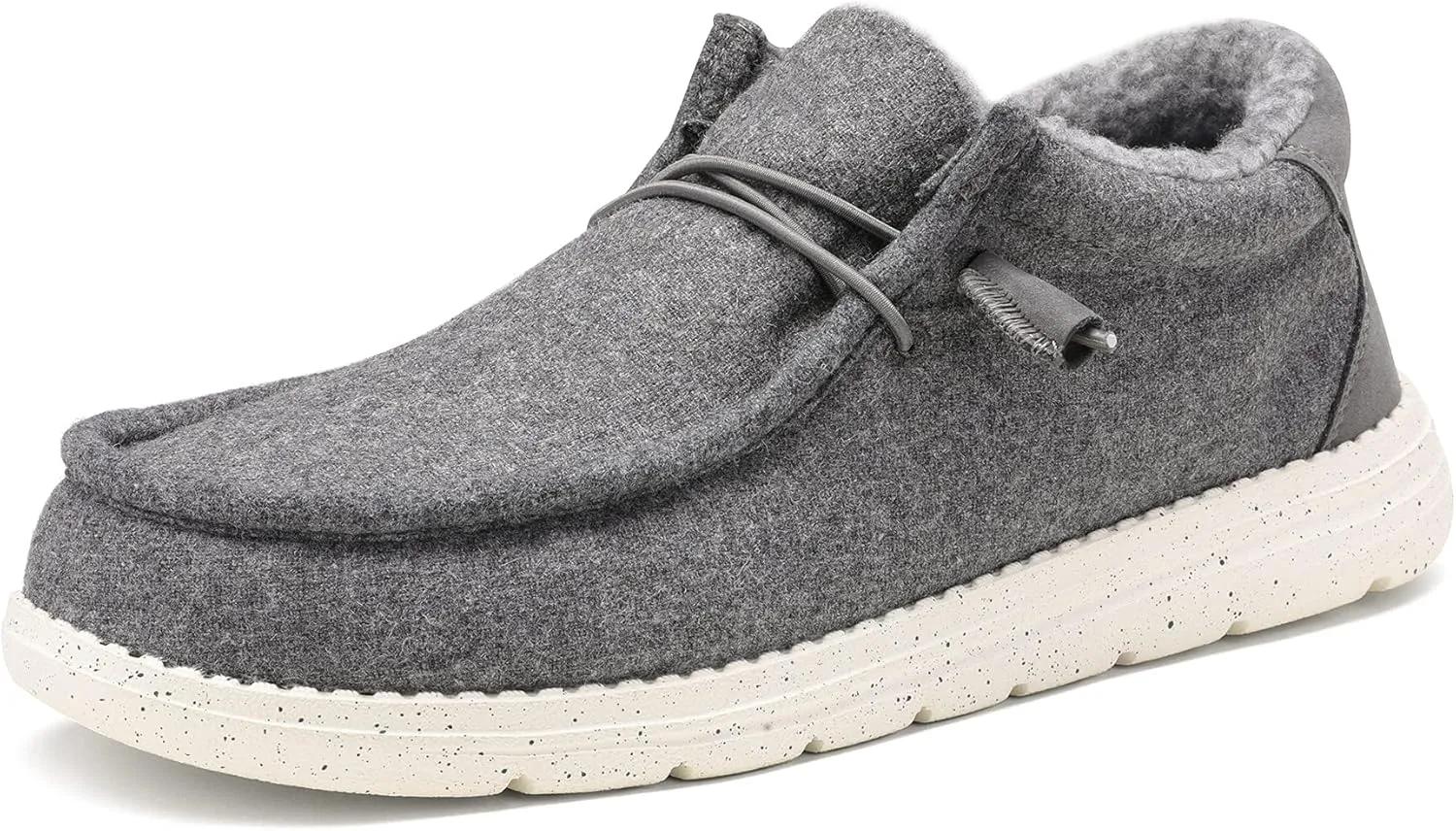 Bruno Marc Men's Slip-on Faux Fur Lined Loafers Casual Shoes