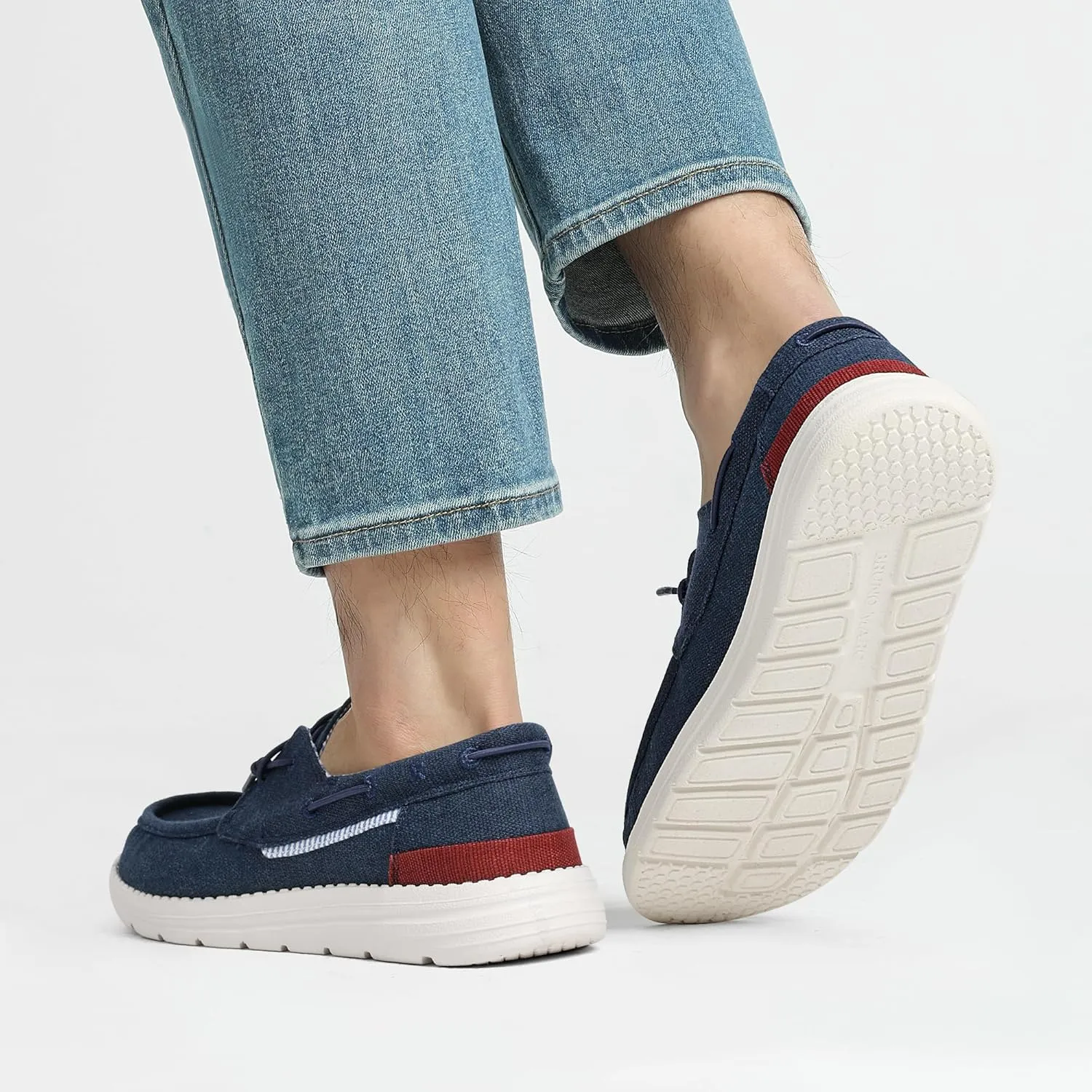 Bruno Marc Men's Slip-on Loafers Casual Boat Shoes
