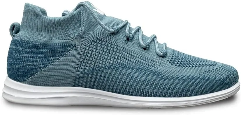 Brunswick Twisted Knit Women's Bowling Shoes (Steel Blue, Numeric_7_Point_5)