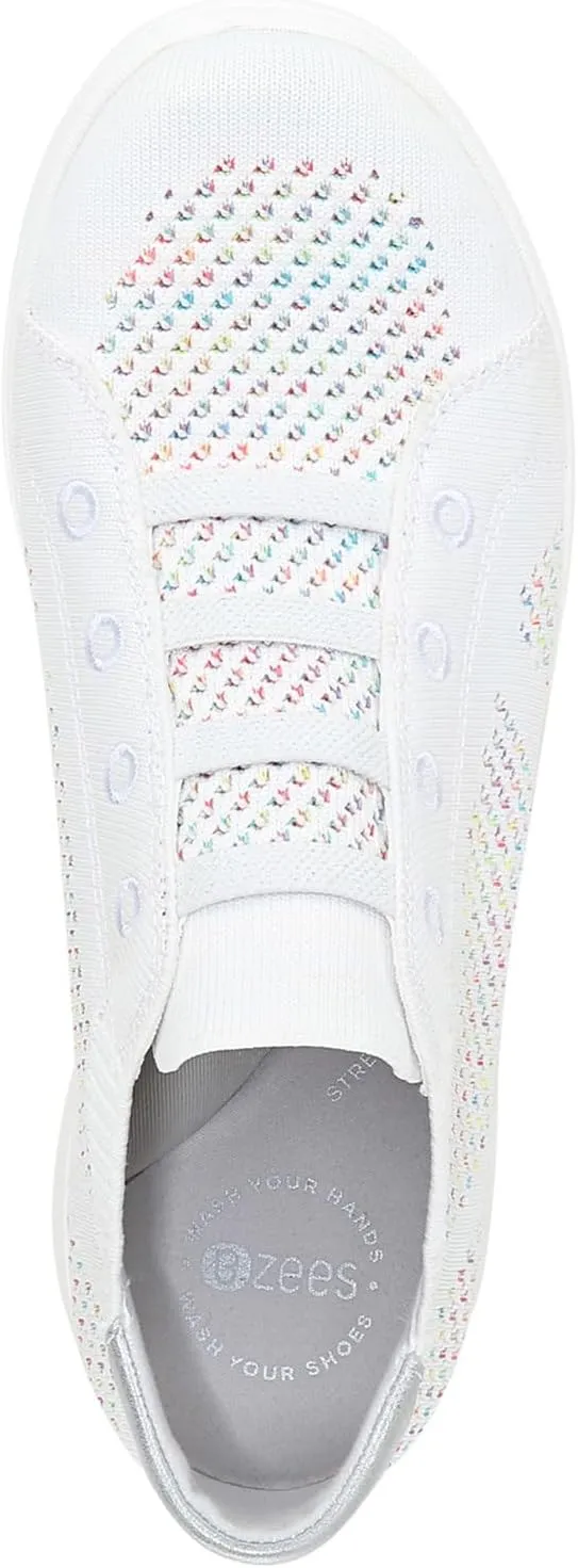 BZees Women's, Golden Knit Sneaker